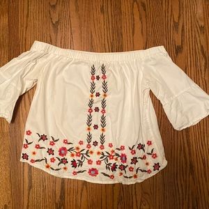 off the shoulder top